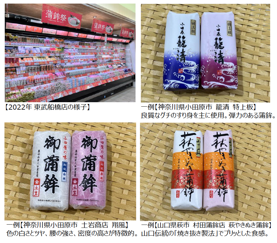 地域一番の蒲鉾の品揃え 「2023年 蒲鉾祭」 12月26日(火)より開催